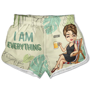 I Have Everything I Need - Gift For Couples, Husband, Wife, Boyfriend, Girlfriend - Personalized Couple Beach Shorts