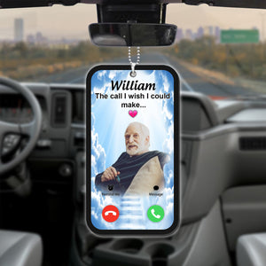 Personalized The Call I Wish I Could Answer Heaven Memorial Ornament