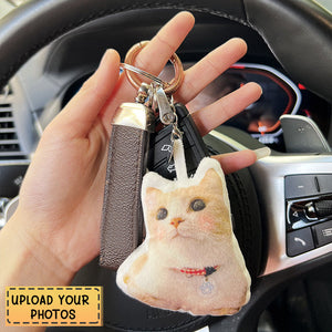 Personalized Custom 3D Photo Pillow Keychain/Backpack Pendants